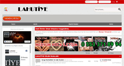 Desktop Screenshot of lahutiye.com